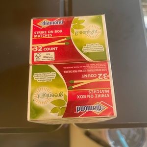 2- 32 count match boxes